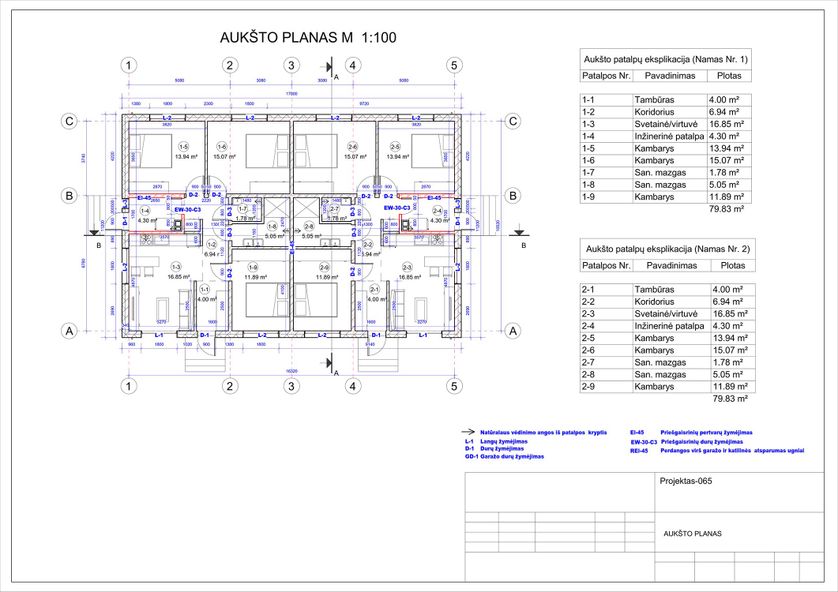 Namų projektai nuo 150 m²