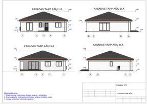 Namų projektai 100 - 150 m²